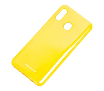 Чохол для Samsung Galaxy A40 (A405) Molan Cano Jelly глянець жовтий 1002093
