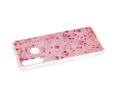 Чохол для Huawei P30 Lite Wave цукерки галька рожевий 1002987
