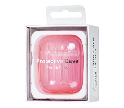 Чохол для AirPods Clear Case "рожевий" 1003236