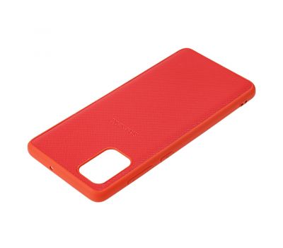 Чохол для Samsung Galaxy A51 (A515) Fiber Logo червоний 1004650