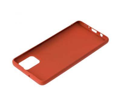 Чохол для Samsung Galaxy A51 (A515) Fiber Logo червоний 1004651
