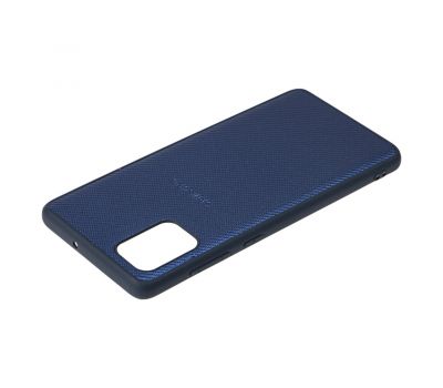 Чохол для Samsung Galaxy A71 (A715) Fiber Logo синій 1006956
