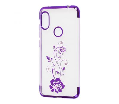 Чохол для Xiaomi Redmi Note 6 Pro kingxbar diamond flower фіолетовий