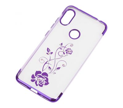 Чохол для Xiaomi Redmi Note 6 Pro kingxbar diamond flower фіолетовий 1012035