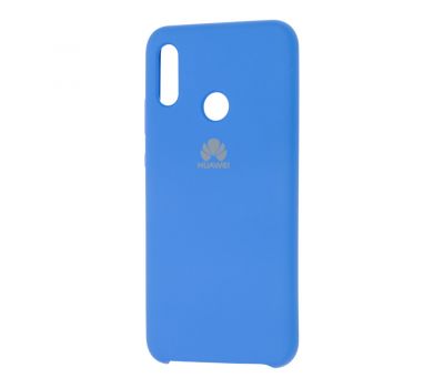 Чохол для Huawei P Smart 2019 Silky Soft Touch "світло синій"