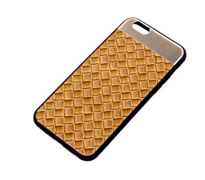 Чохол для iPhone 6 Leather Design коричневий 1014905