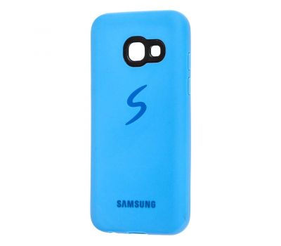 Чохол для Samsung Galaxy A3 2017 (A320) Silicon case блакитний
