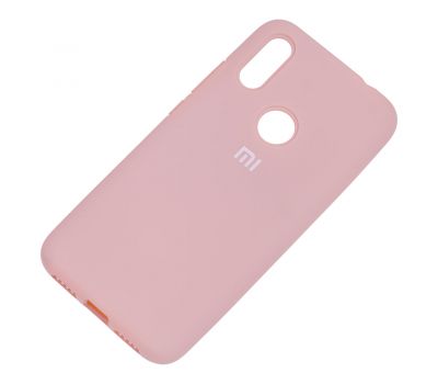 Чохол для Xiaomi Redmi 7 Silicone Full блідо-рожевий 1015760
