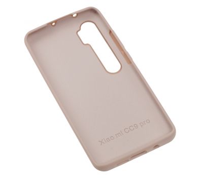 Чохол для Xiaomi  Mi Note 10 / Mi Note 10 Pro Silicone Full рожевий / pink sand 1015686