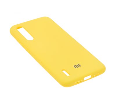 Чохол для Xiaomi Mi CC9 / Mi 9 Lite Silicone Full жовтий 1015670