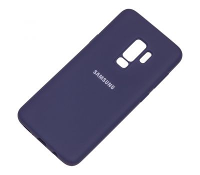 Чохол для Samsung Galaxy S9+ (G965) Silicone Full темно-синій 1016606