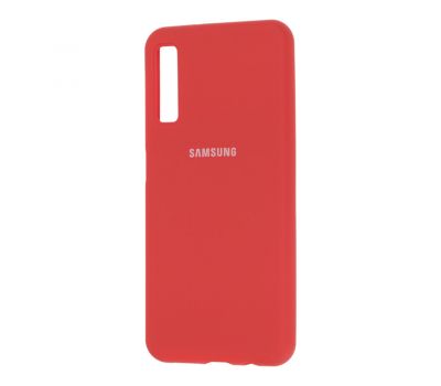 Чохол для Samsung Galaxy A7 2018 (A750) Silicone Full червоний 1016442