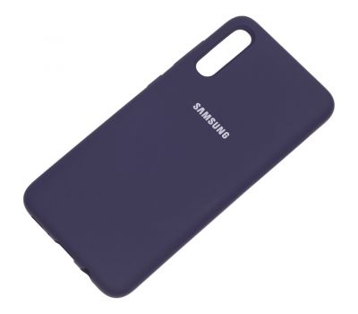 Чохол для Samsung Galaxy A70 (A705) Silicone Full темно-синій 1016471