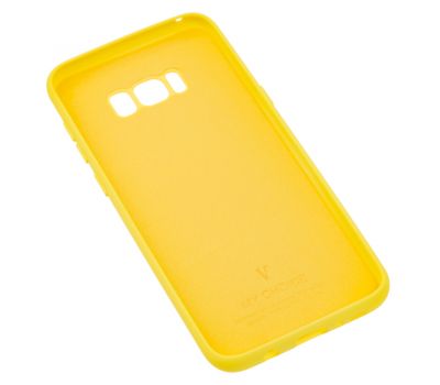 Чохол для Samsung Galaxy S8+ (G955) Silicone Full жовтий 1016576