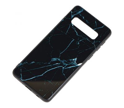 Чохол для Samsung Galaxy S10 (G973) Marble "чорний" 1019066
