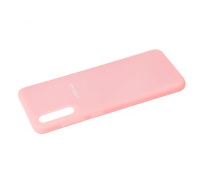 Чохол для Samsung Galaxy A70 (A705) Silicone cover рожевий 1019696