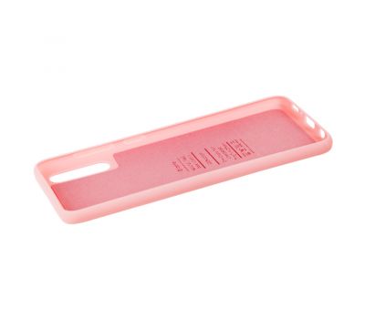 Чохол для Samsung Galaxy A70 (A705) Silicone cover рожевий 1019697