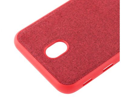 Чохол для Samsung Galaxy J5 2017 (J530) Label Case Textile червоний 102084