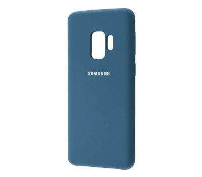 Чохол для Samsung Galaxy S9 (G960) Silky Soft Touch синій 1020648