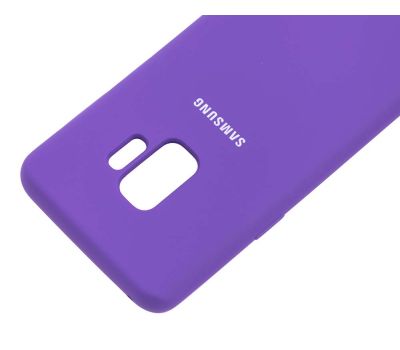 Чохол для Samsung Galaxy S9 (G960) Silky Soft Touch фіолетовий 1020652