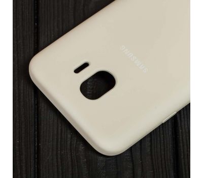 Чохол для Samsung Galaxy J4 2018 (J400) Silky Soft Touch світло сірий 1021883