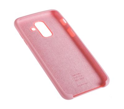 Чохол для Samsung Galaxy A6+ 2018 (A605) Silky Soft Touch світло рожевий 1023904