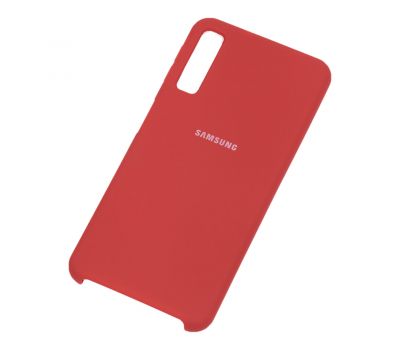 Чохол для Samsung Galaxy A7 2018 (A750) Silky Soft Touch темно-червоний 1023945