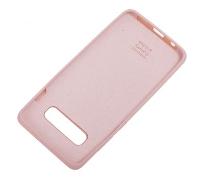 Чохол для Samsung Galaxy S10+ (G975) Silicone Full рожевий пісок 1023782