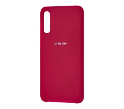 Чохол для Samsung Galaxy A70 (A705) Silky Soft Touch вишневий 1024788