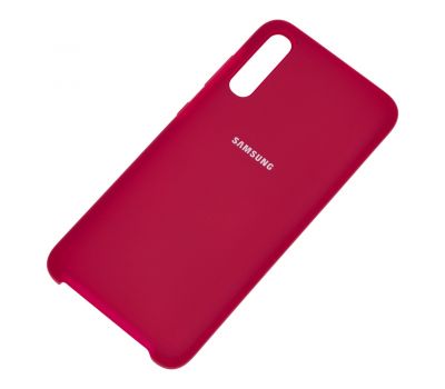 Чохол для Samsung Galaxy A70 (A705) Silky Soft Touch вишневий 1024789