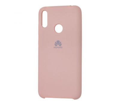 Чохол для Huawei Y7 2019 Silky Soft Touch "блідо-рожевий" 1024050