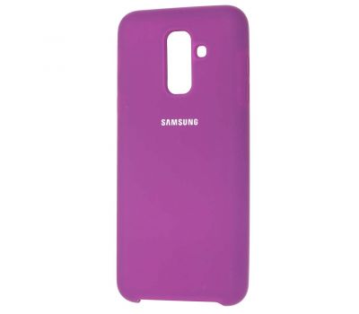 Чохол для Samsung Galaxy A6+ 2018 (A605) Silky Soft Touch бузковий 1024926