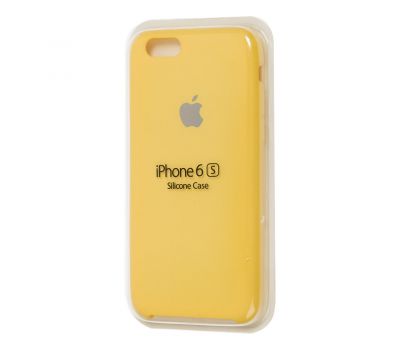 Чохол Silicone для iPhone 6 / 6s case жовтий 1024171