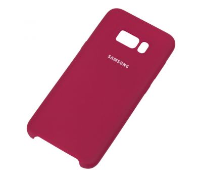Чохол для Samsung Galaxy S8 Plus (G955) Silky Soft Touch "вишневий" 1025202