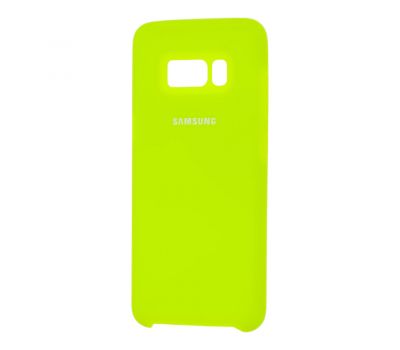 Чохол для Samsung Galaxy S8 (G950) Silky Soft Touch яскраво-зелений