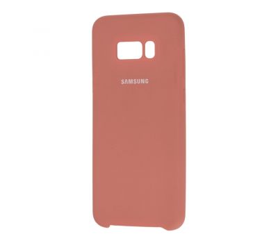Чохол для Samsung Galaxy S8 Plus (G955) Silky Soft Touch бегонія червона