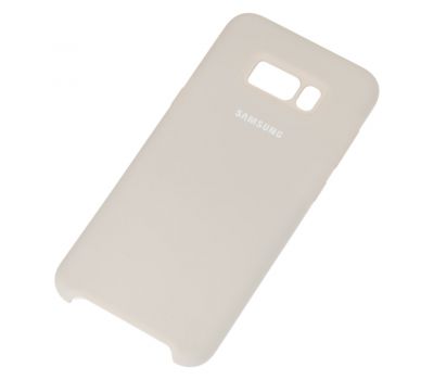 Чохол для Samsung Galaxy S8 Plus (G955) Silky Soft Touch світло сірий 1025266