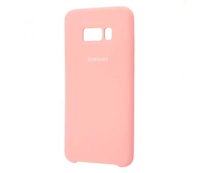 Чохол для Samsung Galaxy S8 Plus (G955) Silky Soft Touch світло рожевий 1025262