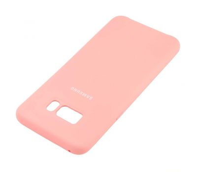 Чохол для Samsung Galaxy S8 Plus (G955) Silky Soft Touch світло рожевий 1025263