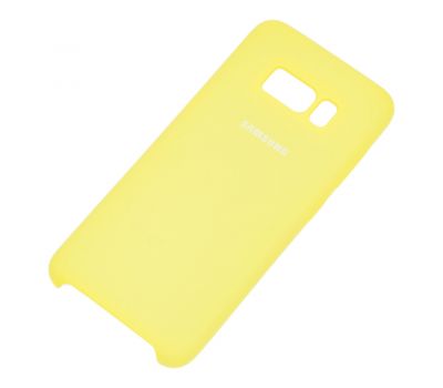 Чохол для Samsung Galaxy S8 (G950) Silky Soft Touch лимонний 1025137