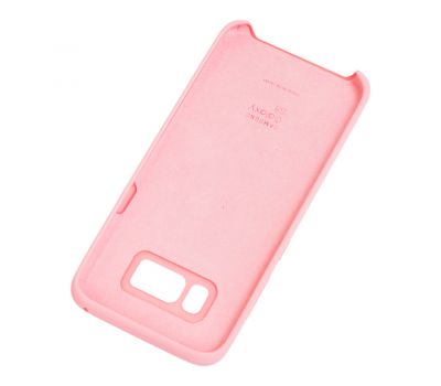 Чохол для Samsung Galaxy S8 (G950) Silky Soft Touch світло-рожевий 1025150