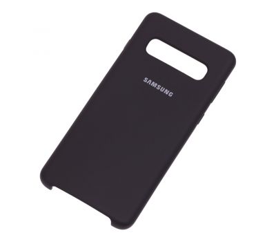 Чохол Samsung Galaxy S10 (G973) Silky Soft Touch чорний 1025068