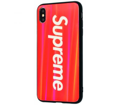 Чохол для iPhone X / Xs Benzo червоний "Supreme" 1029325