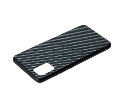 Чохол для Samsung Galaxy A51 (A515) Carbon Gradient Hologram "чорний II" 1031189