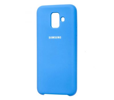 Чохол для Samsung Galaxy A6 2018 (A600) Silky Soft Touch світло синій