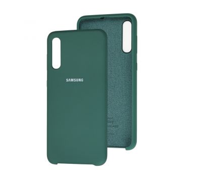 Чохол для Samsung Galaxy A50/A50s/A30s Silky Soft Touch "сосновий зелений"