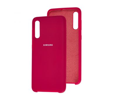 Чохол для Samsung Galaxy A50/A50s/A30s Silky Soft Touch "вишневий"