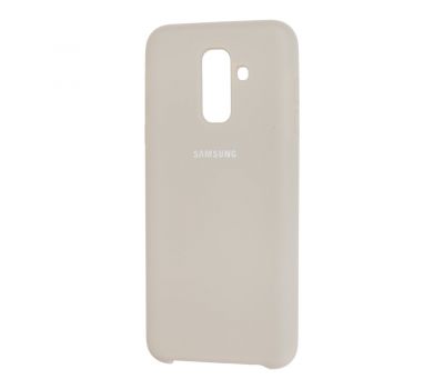 Чохол для Samsung Galaxy A6+ 2018 (A605) Silky Soft Touch сірий