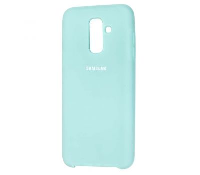 Чохол для Samsung Galaxy A6+ 2018 (A605) Silky Soft Touch світло бірюзовий