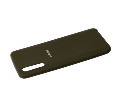 Чохол для Samsung Galaxy A50/A50s/A30s Silky Soft Touch "оливковий" 1032266